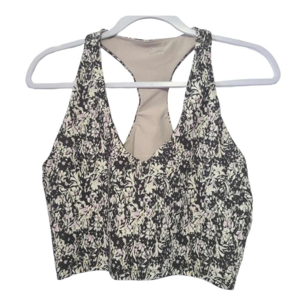 Offline by Aerie Real Me Recharge Floral Racerback Sports Bra XL